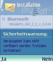 Selecting the program's localization
