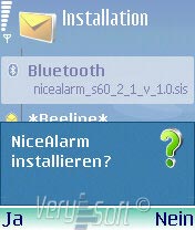 Selecting the program's localization