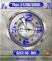 Metal&Gel Blue Style for NiceClock2