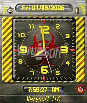 Metal&Gel Yellow Style for NiceClock2